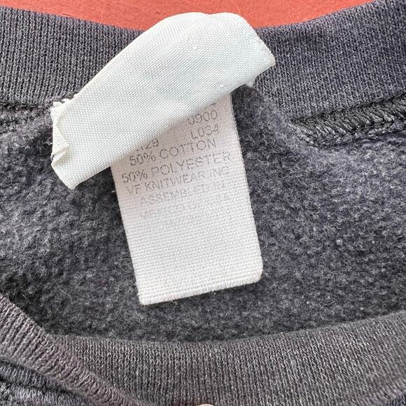 Vintage 90s Kansas City Chiefs Embroidered Lee Sports NFL Crewneck Sweatshirt - Picture 9 of 10